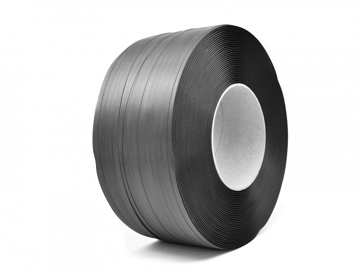 Banda de legat PP 12 mm x 0.65 mm x 2000 m, banda PP ambalat paleti - imagine 7
